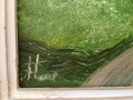 Paisaje otoñal con camino y Arboleda